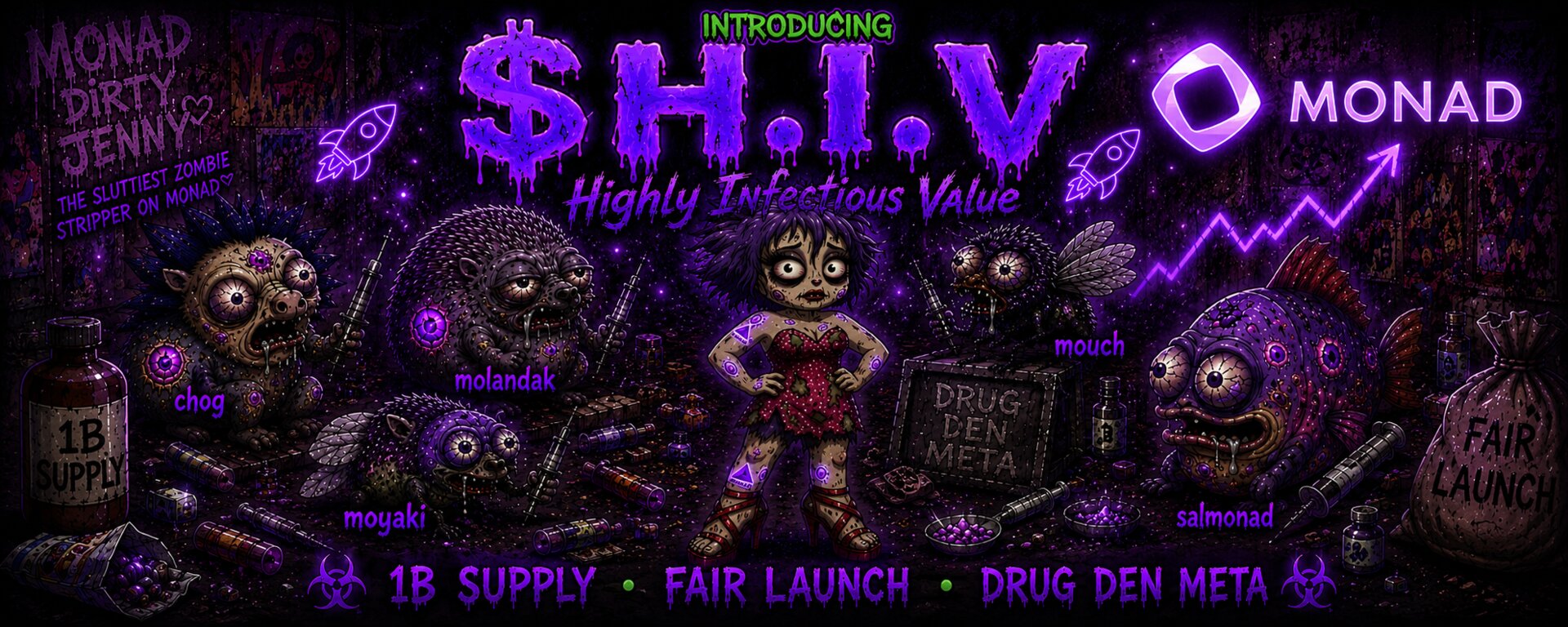 $HIV — Dirty Jenny · Highly Infectious Value · Monad